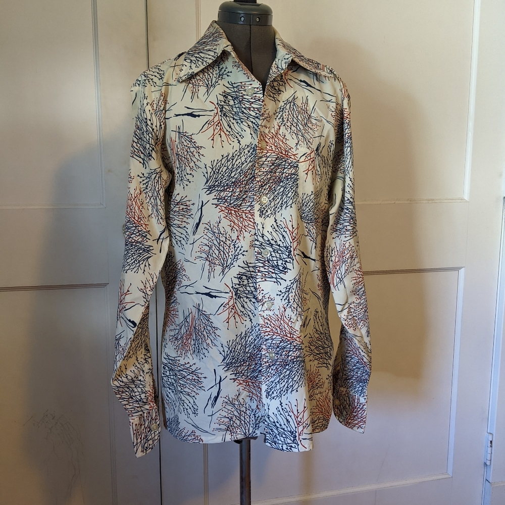 Sweet vintage 1970s men's shirt - Picture 2 of 10
